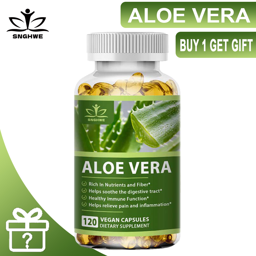 Aloe Vera Pot - Kapsul lidah buaya penurun berat badan,