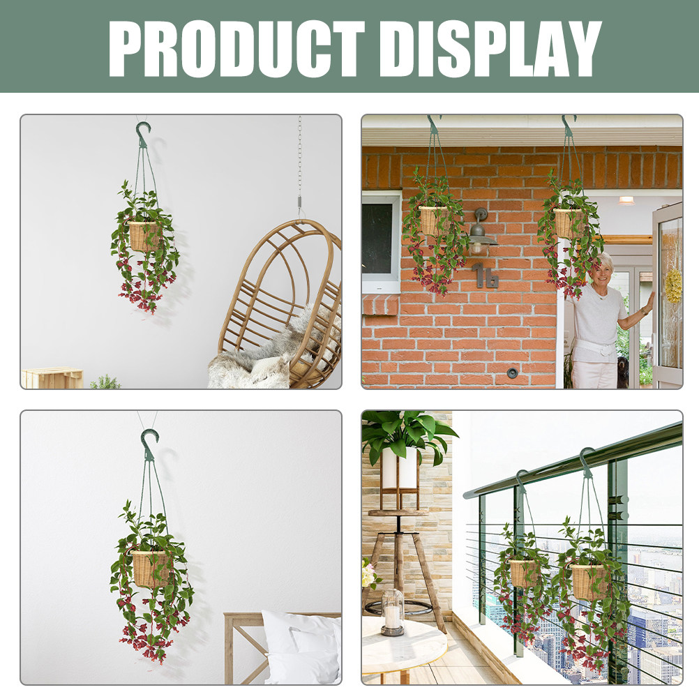5Pcs Set Gantungan Pot Tanaman - Spider Plant Hanging ulasan dan harga