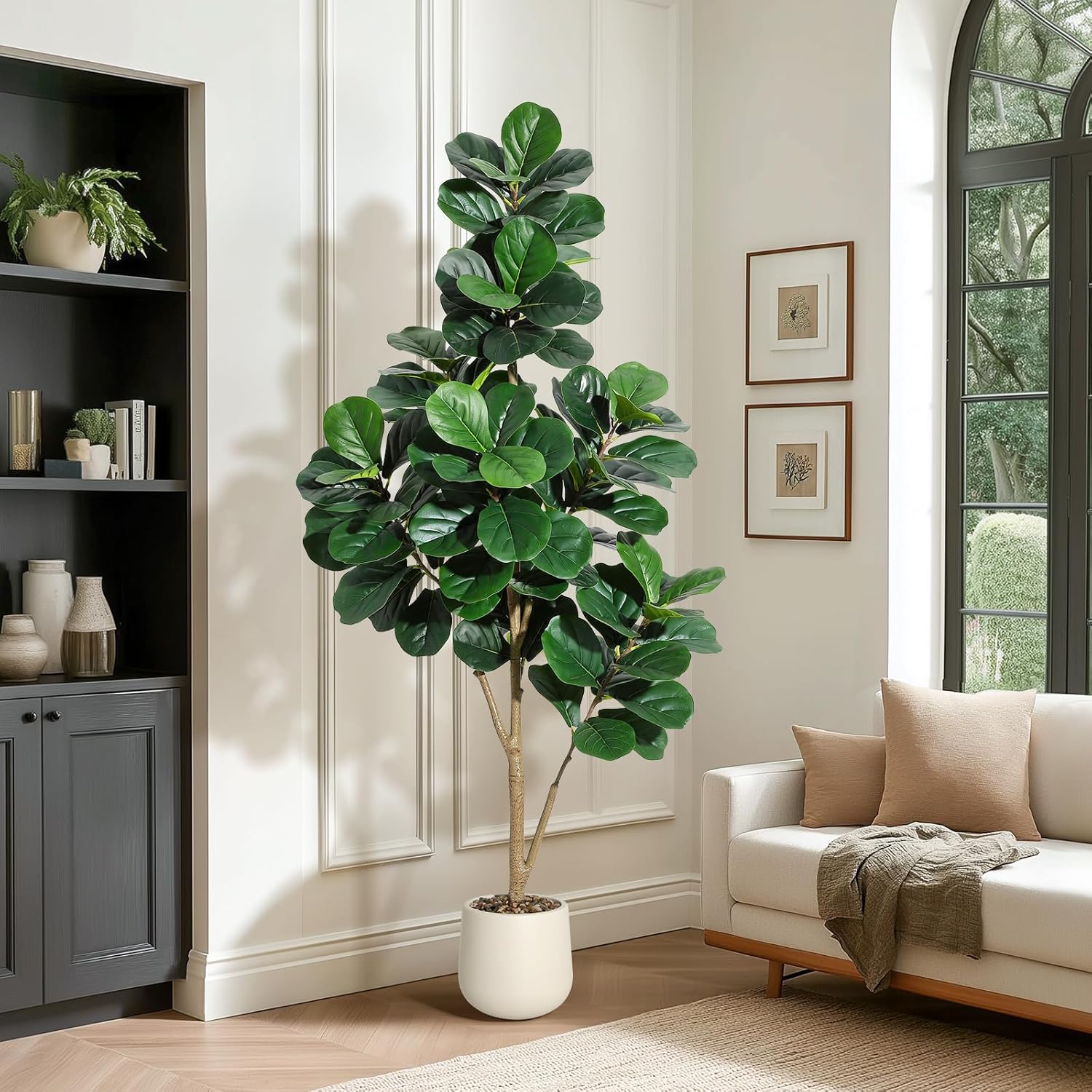 Pohon Ficus Lyrata Buatan Real - Ficus Lyrata Tree ulasan dan harga