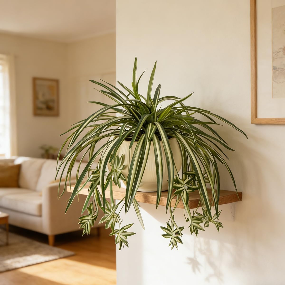 4 Buah Tanaman Laba-laba Gantu - Spider Plant Hanging ulasan dan harga