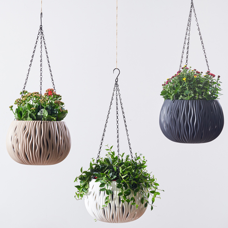 Pot gantung, bentuk plastik ya - Spider Plant Hanging ulasan dan harga