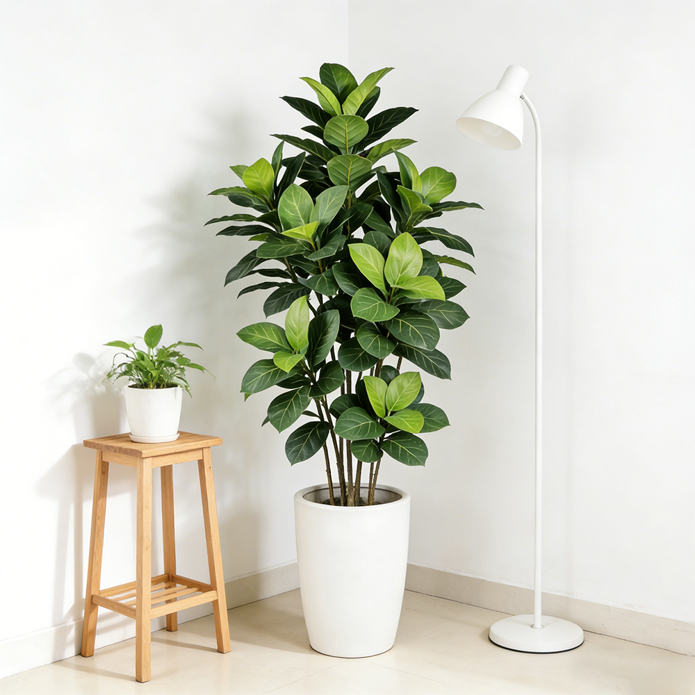 Tanaman Ficus Buatan 70-130cm, - Ficus Lyrata Tree ulasan dan harga